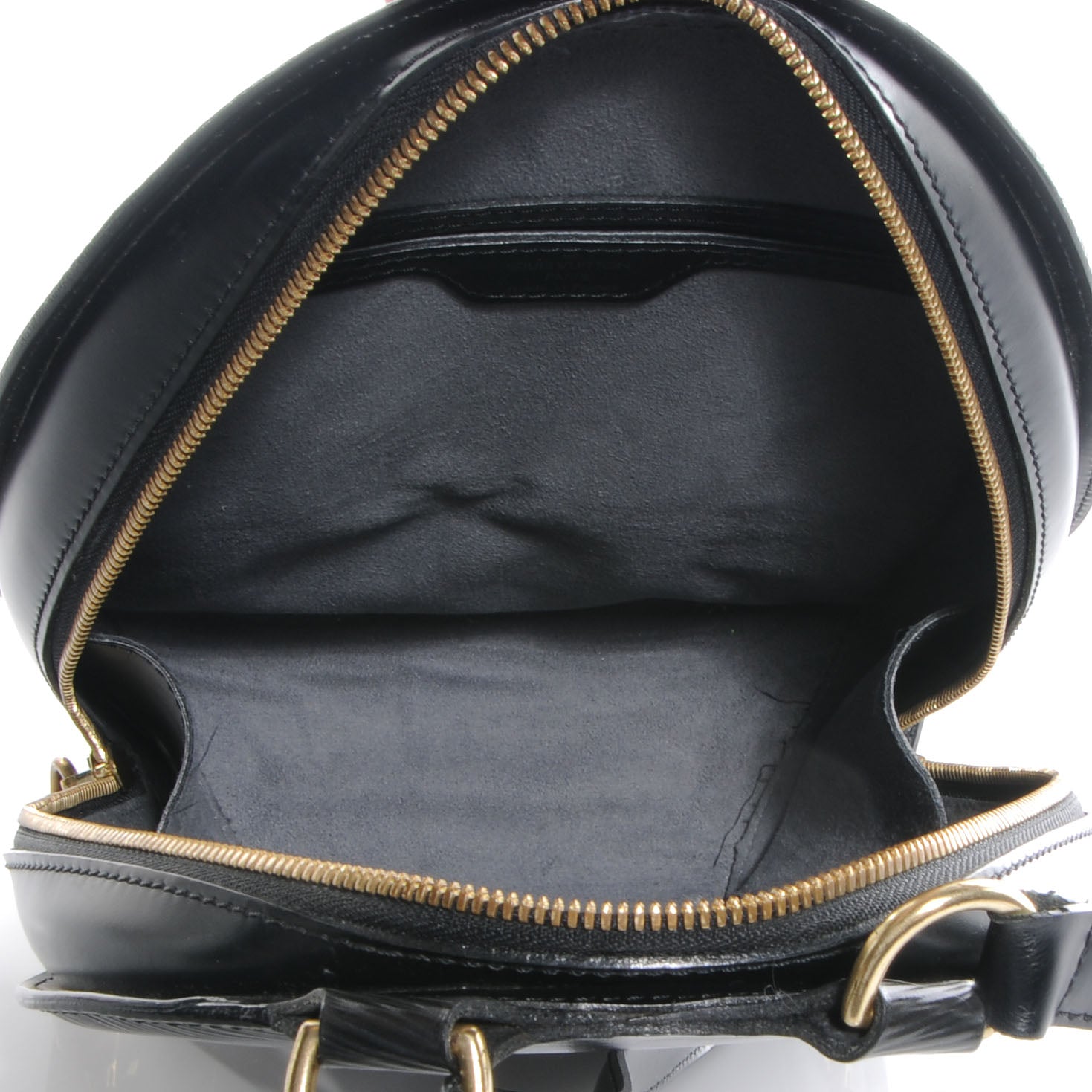 Louis Vuitton Epi Mabillon Backpack Black 5 of 8