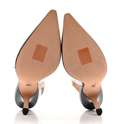 Christian Dior Patent Ribbon J'Adior Slingback 100mm Pumps 39 Black 6 of 13