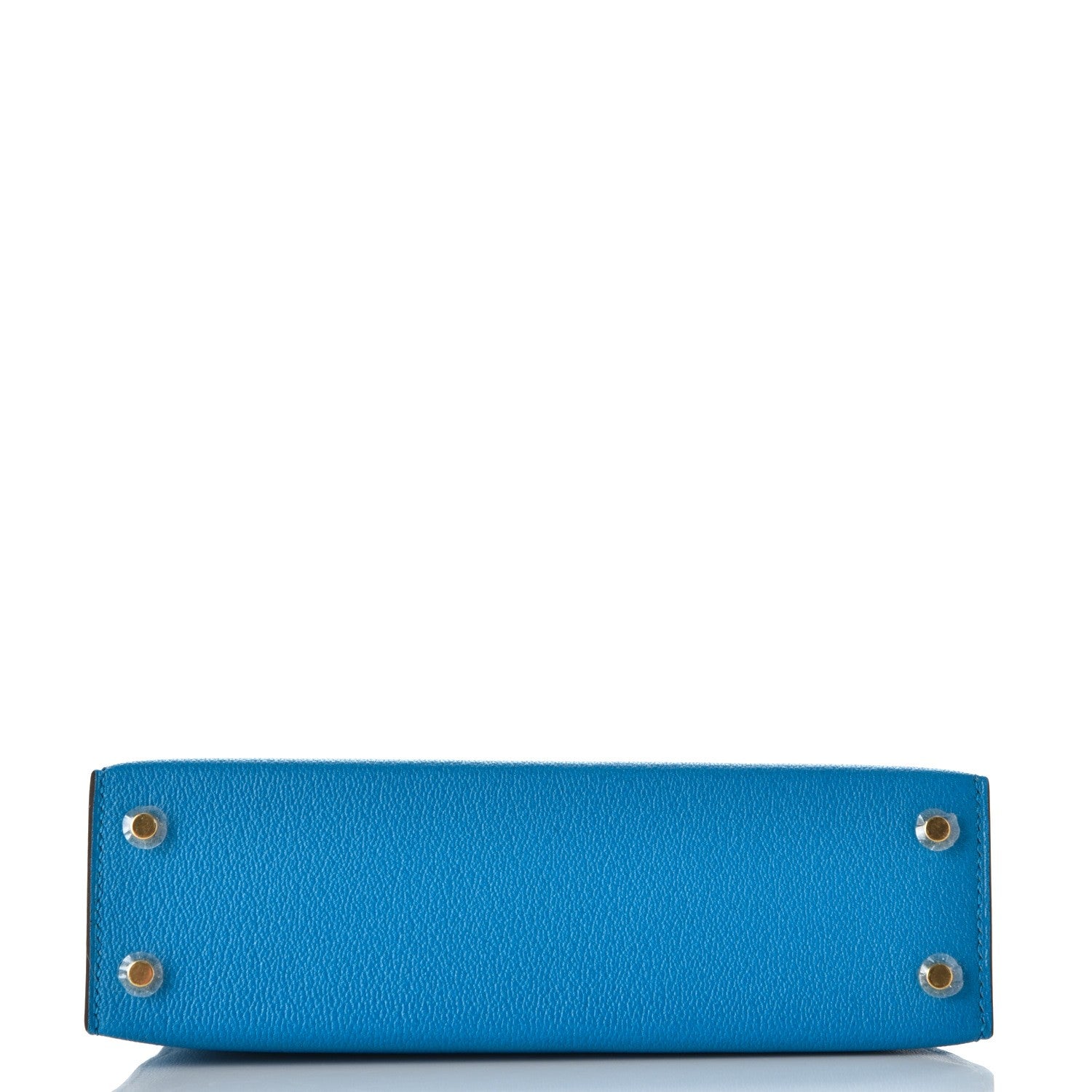 Hermes Chevre Mysore Mini Kelly Sellier 20 Bleu Zanzibar 5 of 29