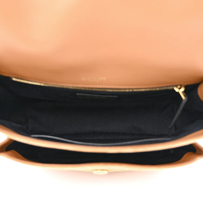 Saint Laurent Suede Monogram Medium Niki Chain Satchel Cinnamon 5 of 10