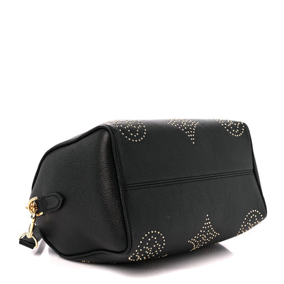 Louis Vuitton Empreinte Monogram Giant Studded Speedy Bandouliere 25 Black 4 of 12
