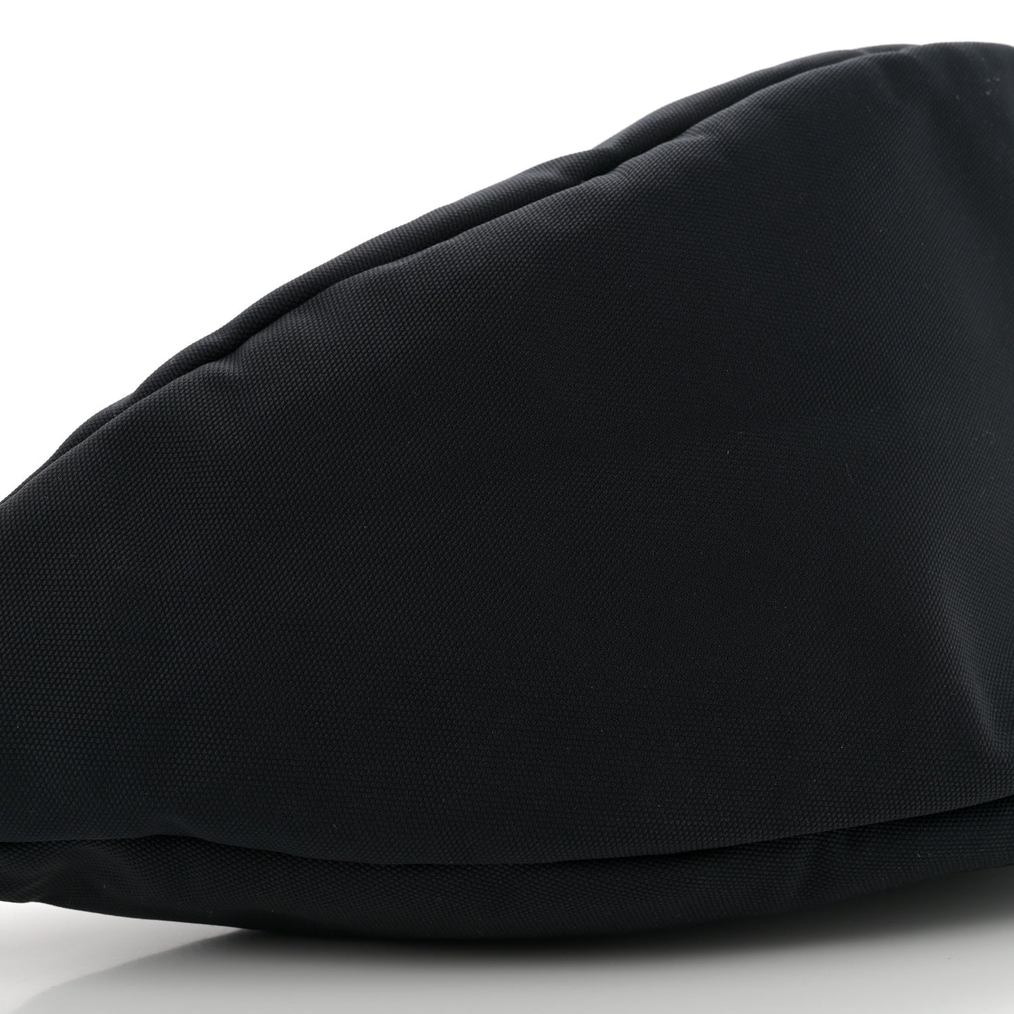 Nylon Slouchy Banana Two Bag Black