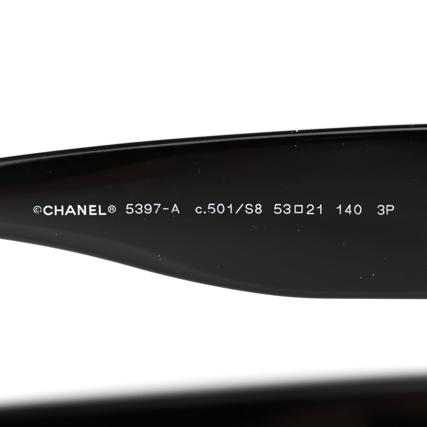 Acetate Sunglasses 5397-A Black