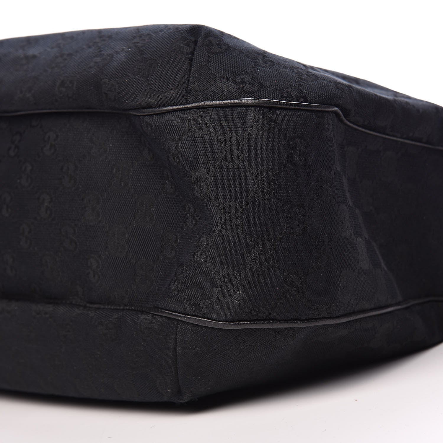 Gucci Monogram Large New Ladies Web Hobo Black 11 of 15