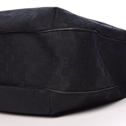 Gucci Monogram Large New Ladies Web Hobo Black 11 of 15