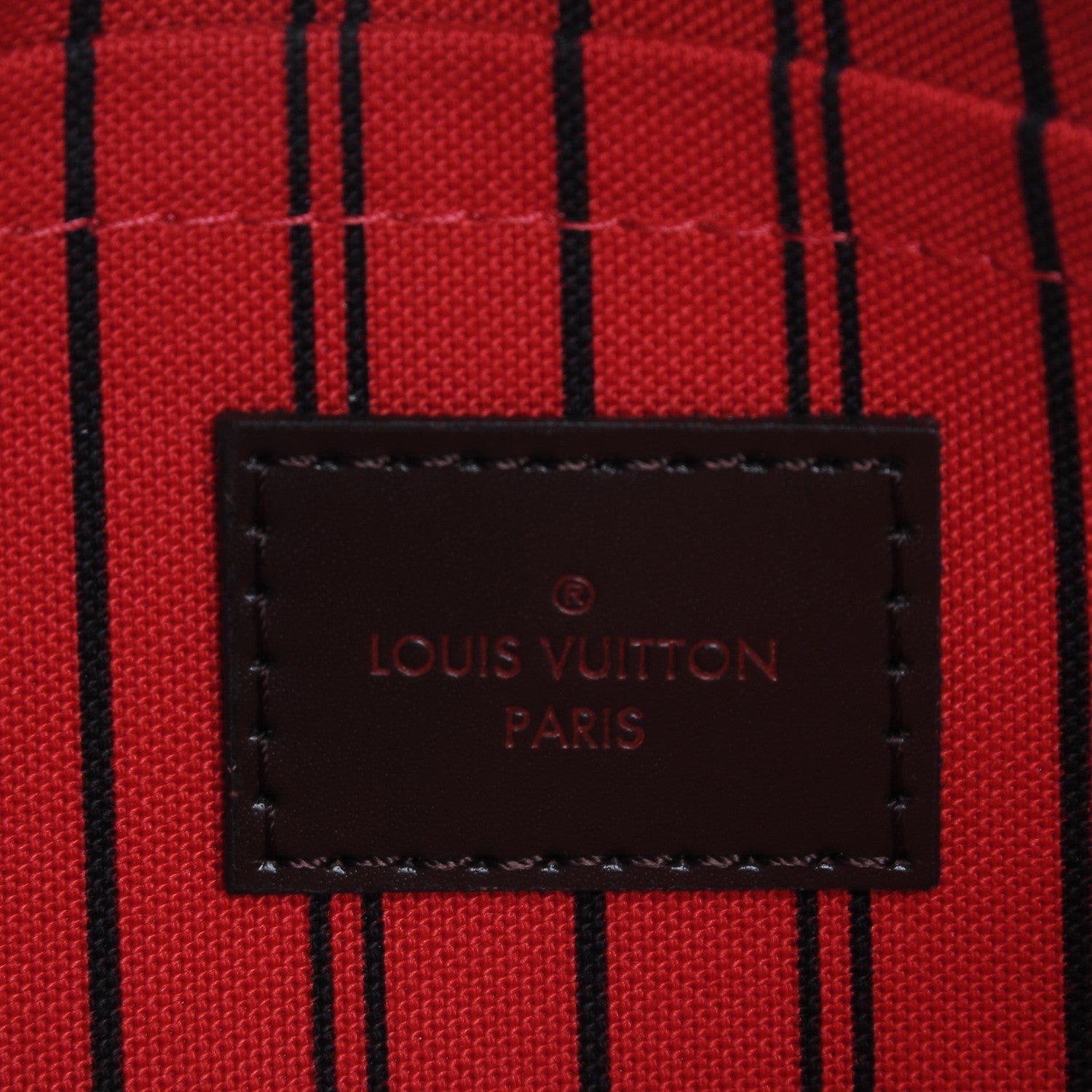 Louis Vuitton Damier Ebene Neverfull MM GM Pochette 7 of 7