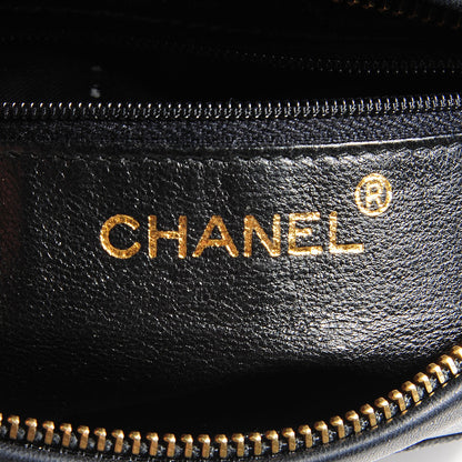 Chanel Lambskin Quilted Camera Case Black 7 of 9