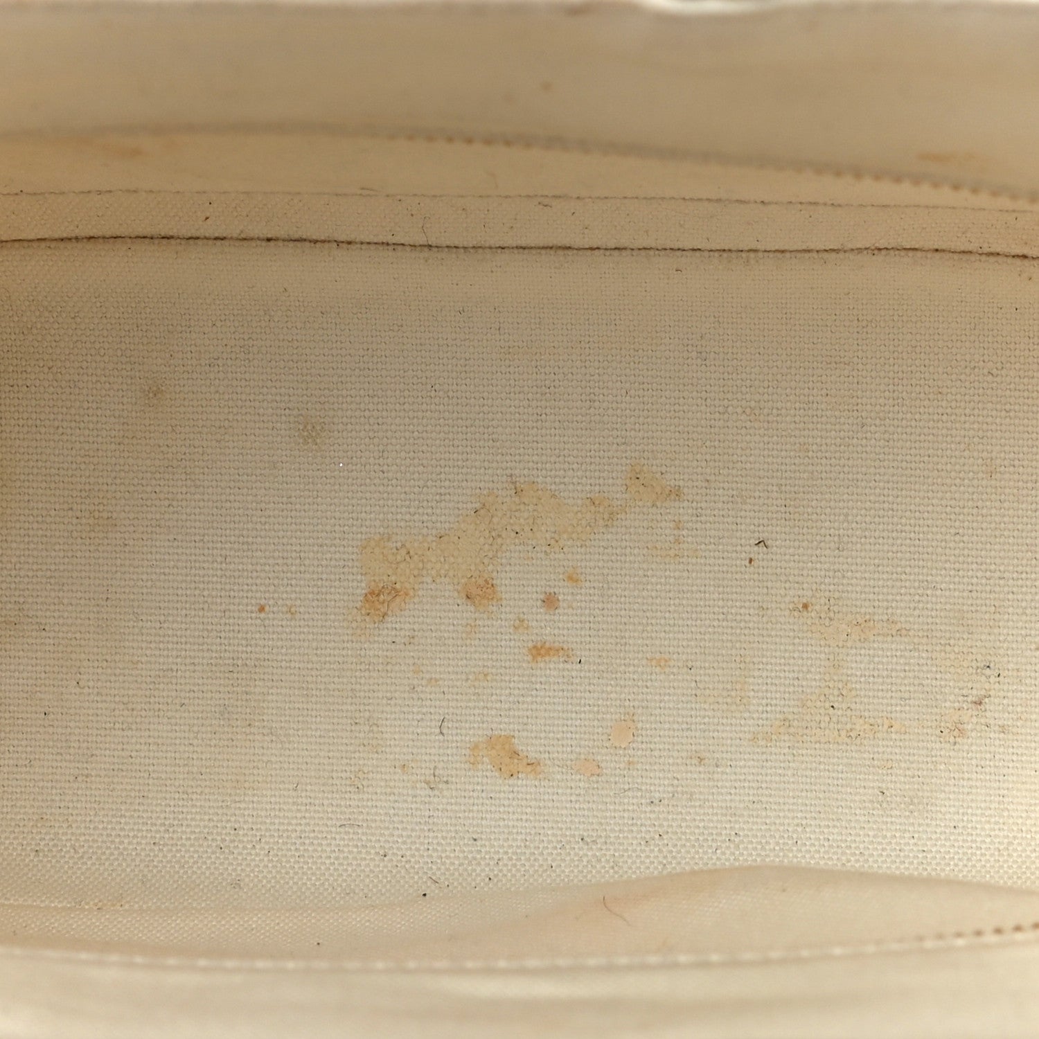 Prada Canvas Wicker Tote White 12 of 23