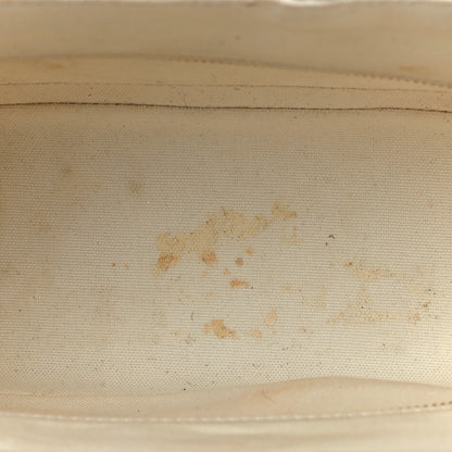 Prada Canvas Wicker Tote White 12 of 23