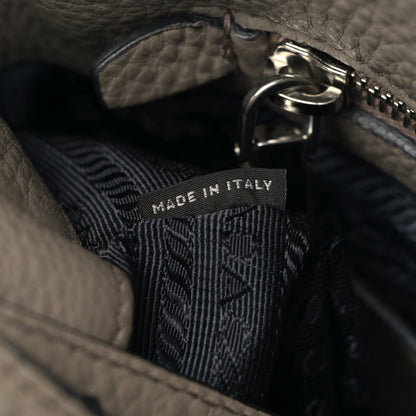 Prada Vitello Daino Side Pocket Tote Argilla 7 of 9