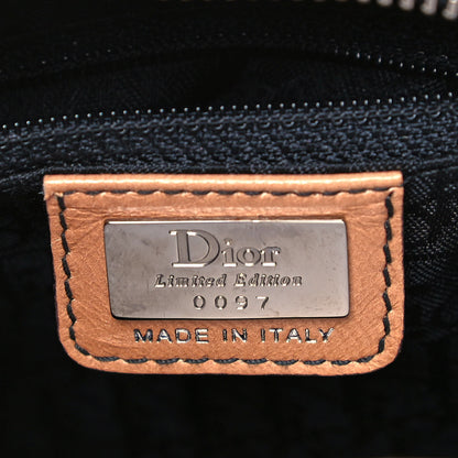 Christian Dior Lace Lambskin Medium Lady Dior Beige Black 6 of 10