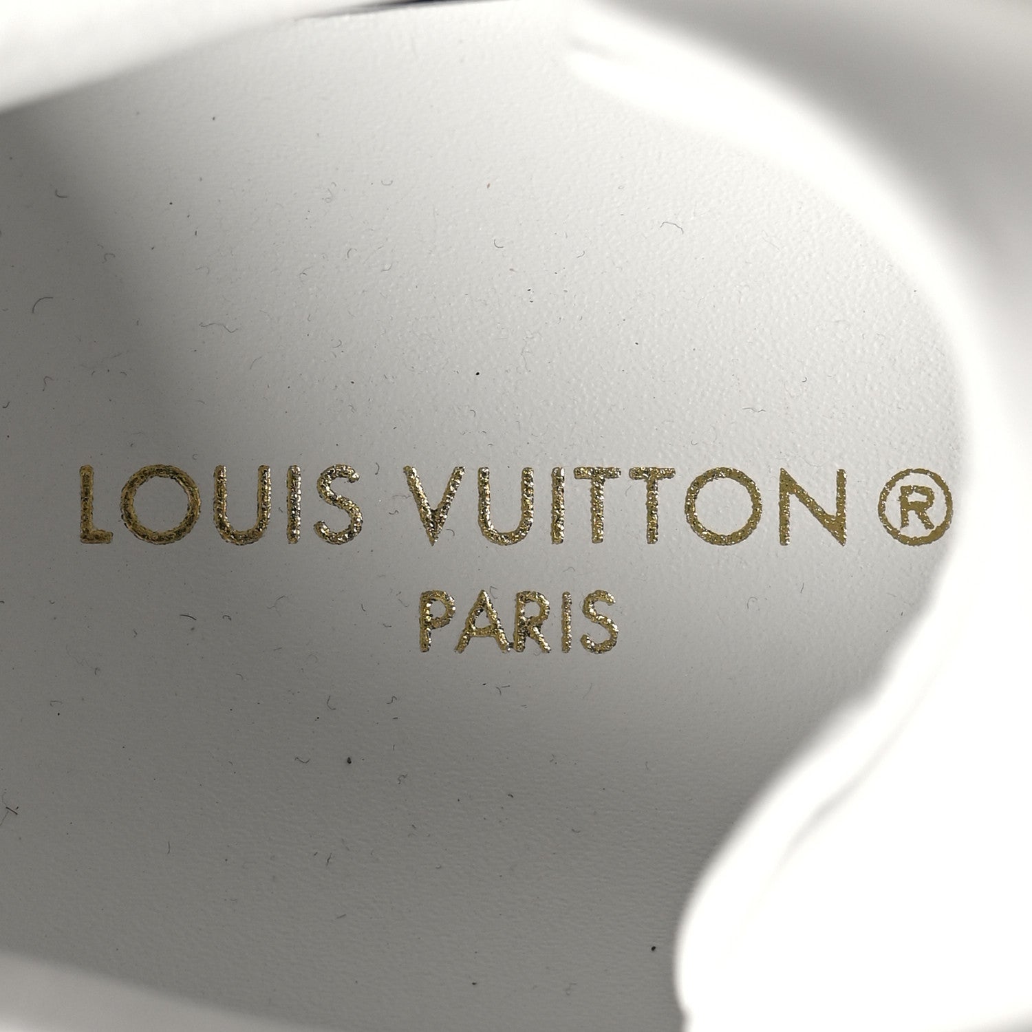 Louis Vuitton Calfskin Monogram Debossed Time Out Sneakers 38 White 8 of 8