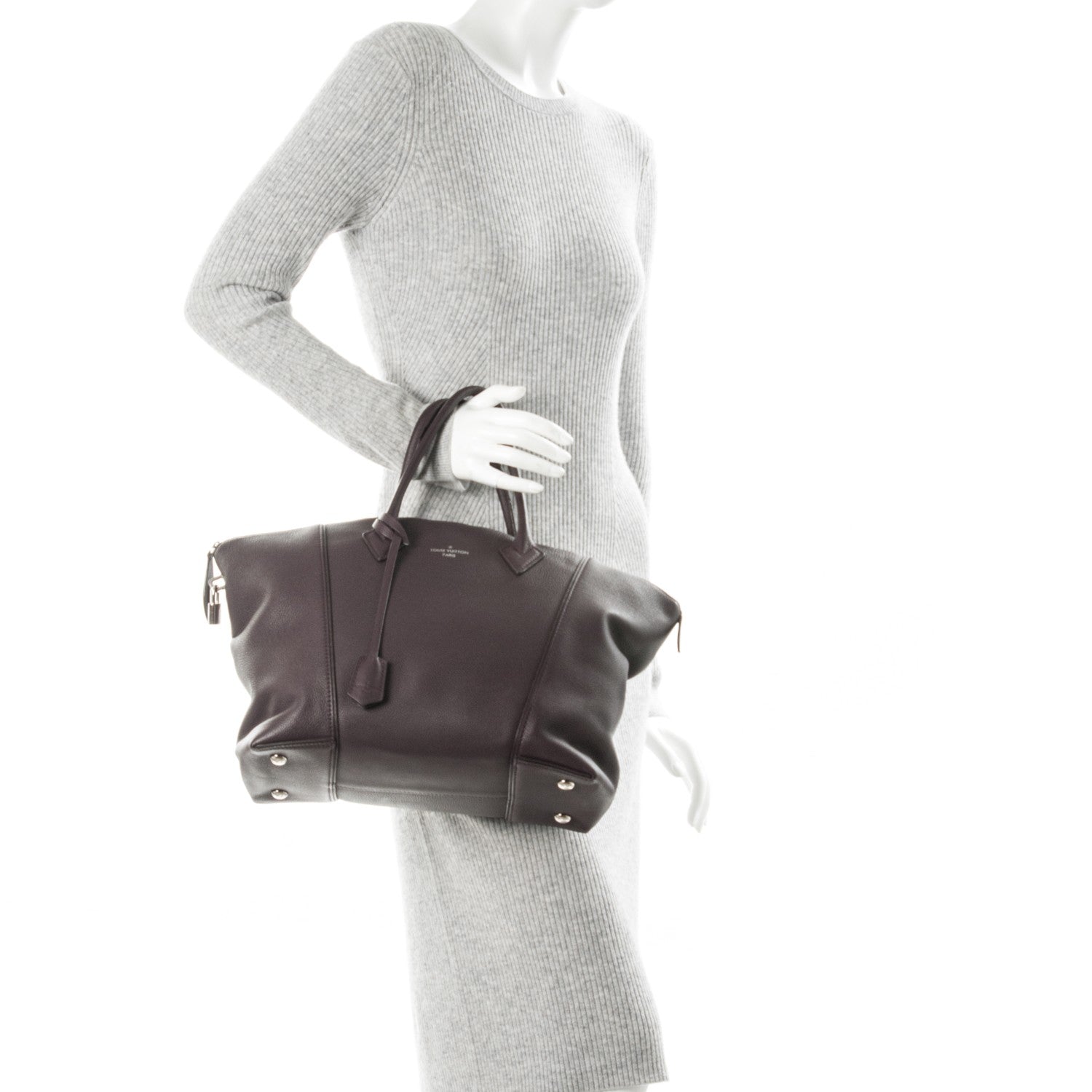 Louis Vuitton Veau Cachemire Soft Lockit MM Quetsche 2 of 10