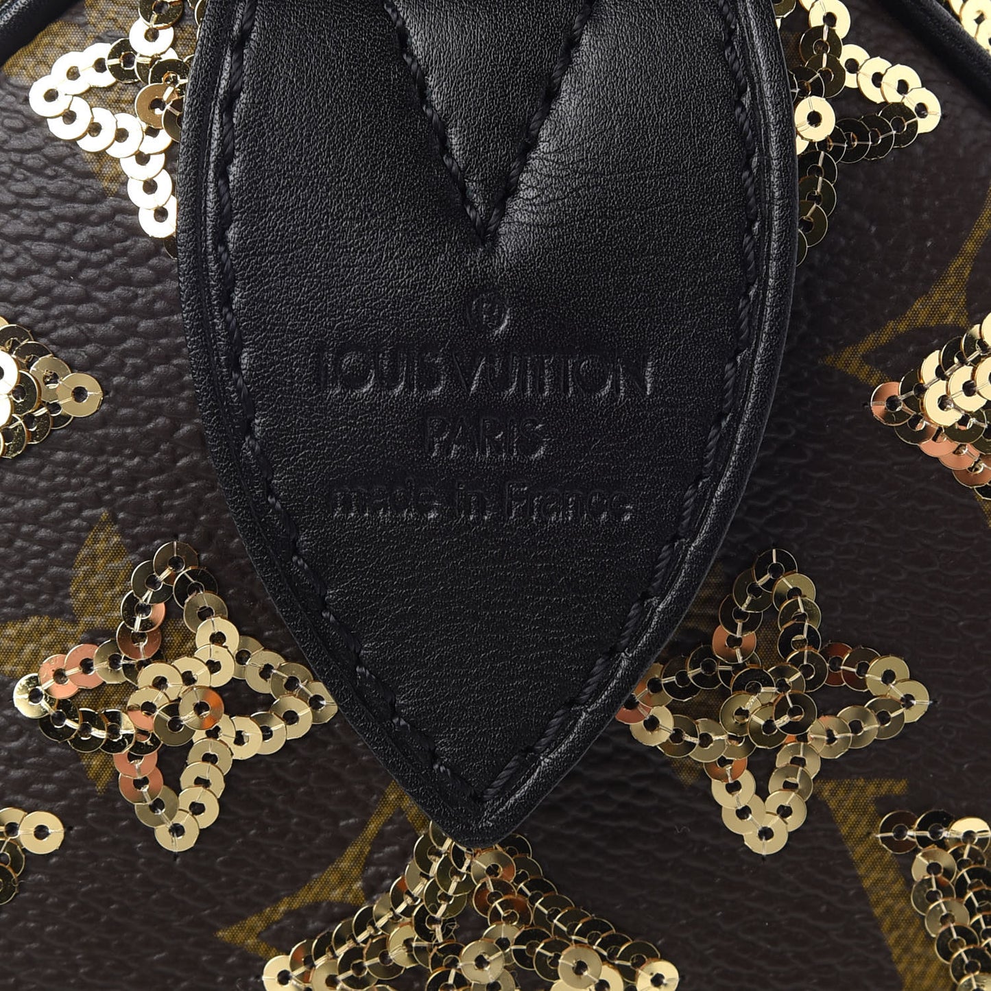 Monogram Sequins Eclipse Speedy 28 Gold