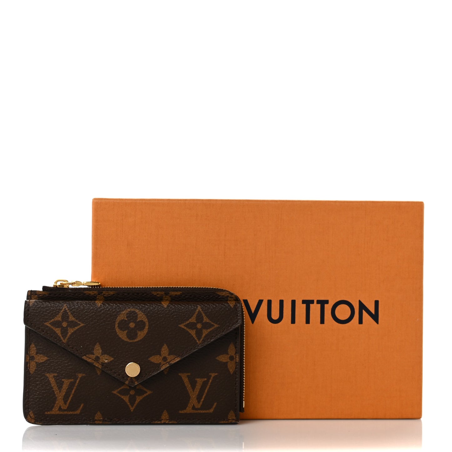 Monogram Recto Verso Card Holder Black