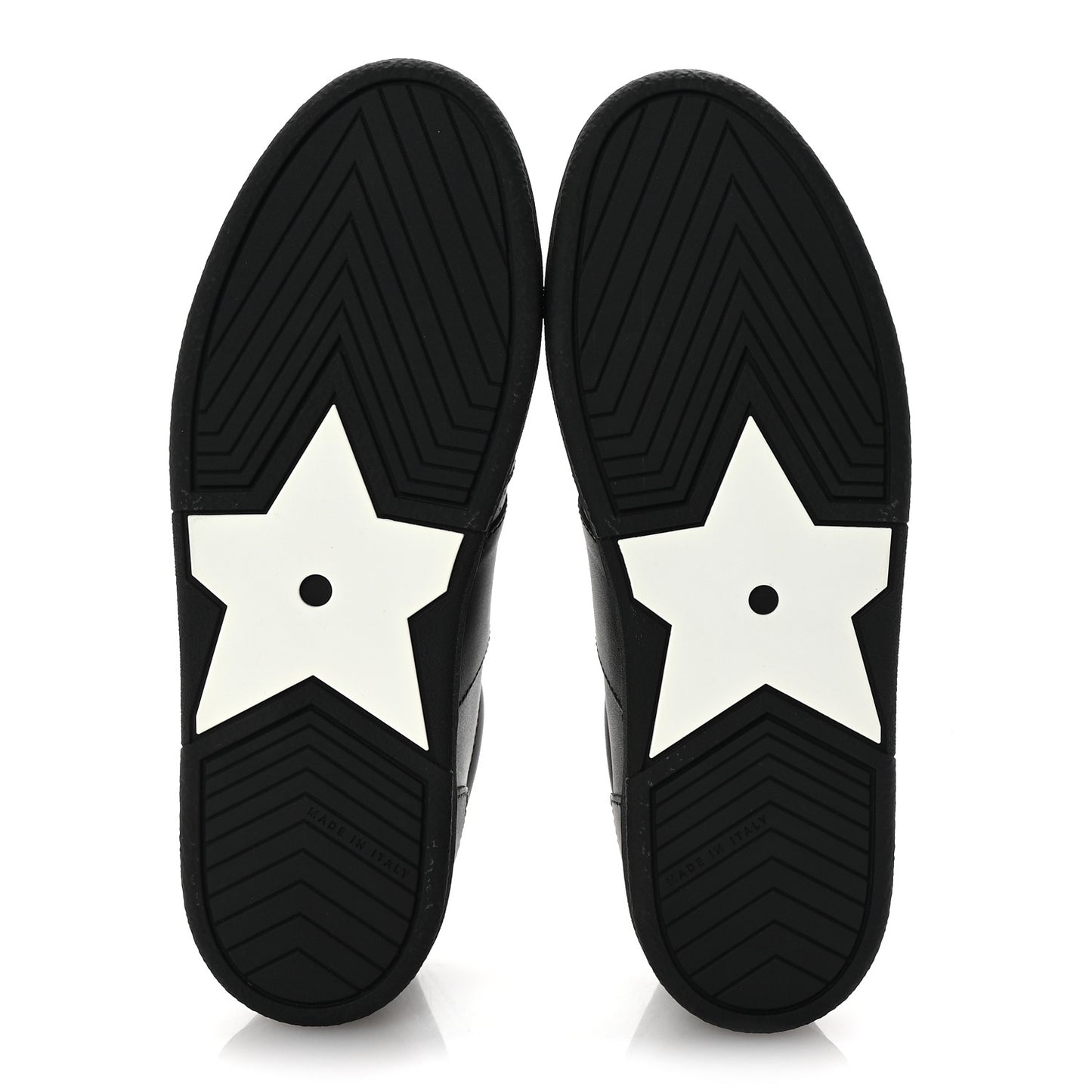 Calfskin Suede Logo Sneakers 36.5 Black