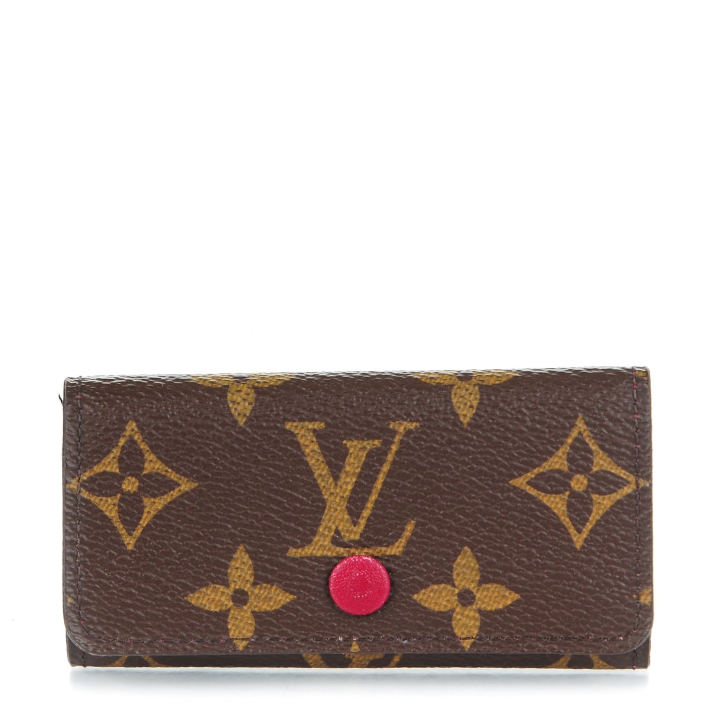 Monogram 4 Key Multicles Holder Fuchsia