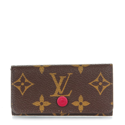 Louis Vuitton Monogram 4 Key Multicles Holder Fuchsia 1 of 7