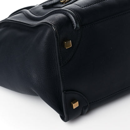 Celine Smooth Calfskin Small Luggage Navy Blue 7 of 11