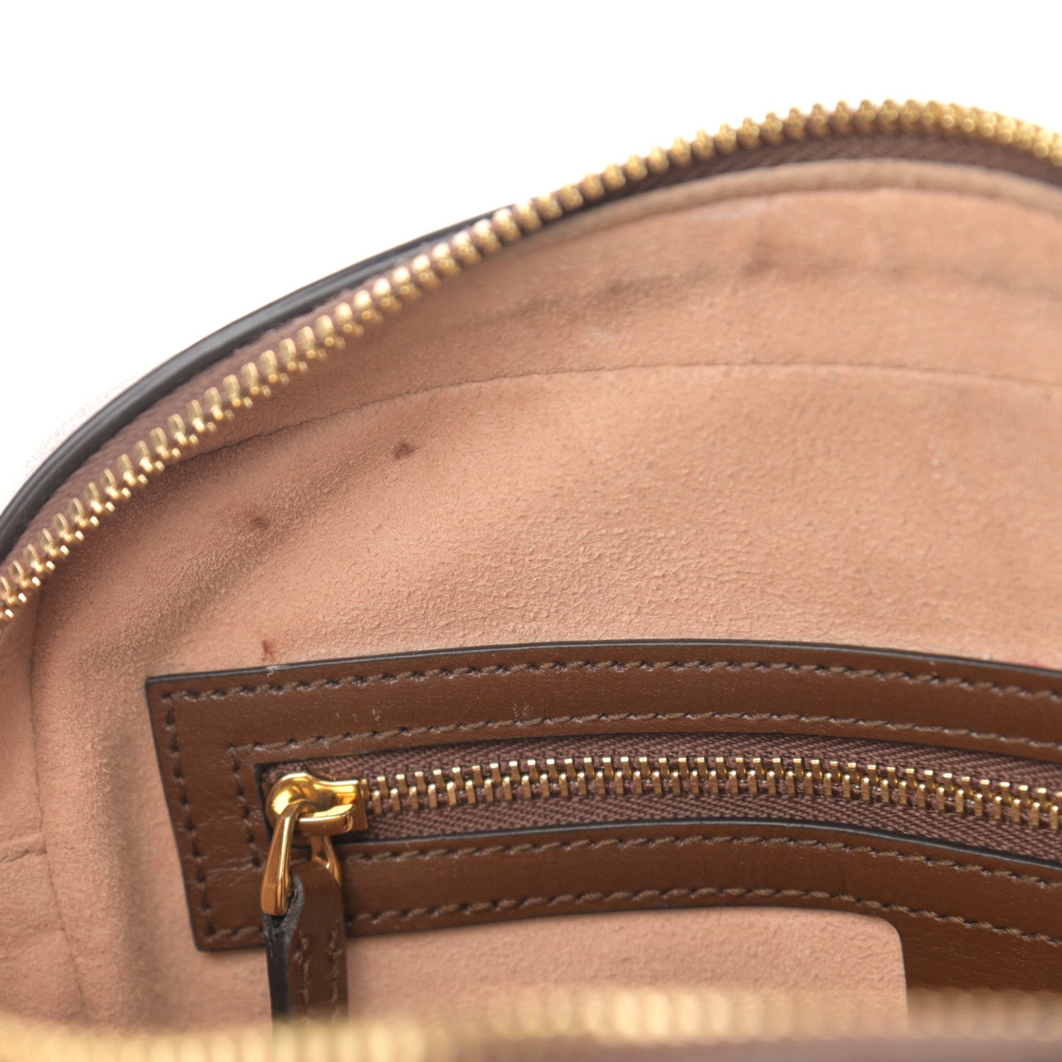 Gucci GG Supreme Monogram Small Horsebit 1955 Shoulder Bag Beige Brown Sugar 17 of 17
