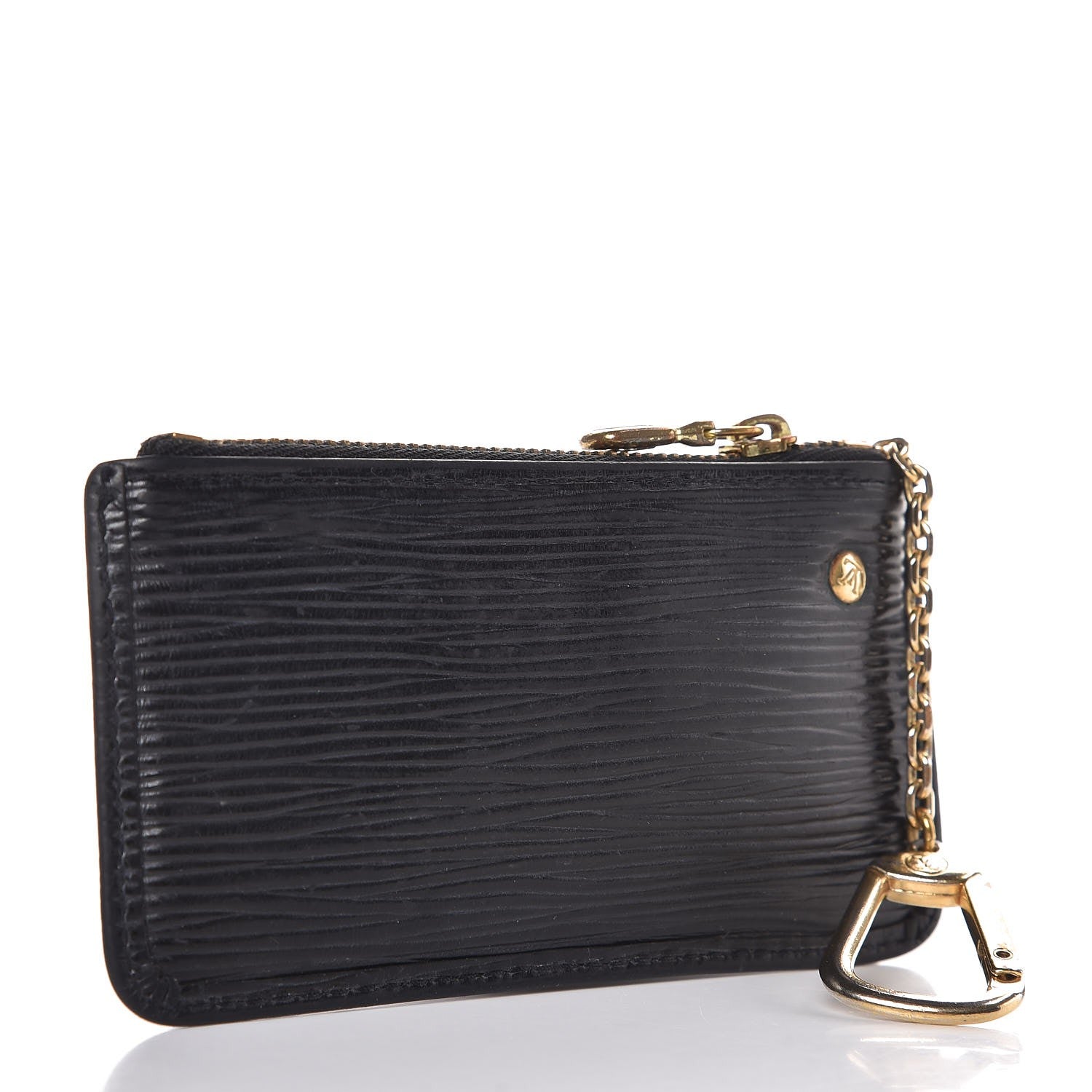 Louis Vuitton Epi Key Pouch Black 3 of 8
