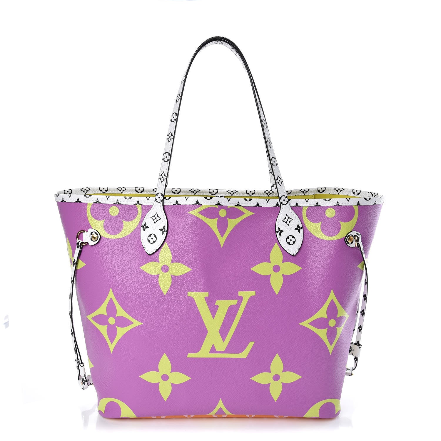 Louis Vuitton Monogram Giant Neverfull MM Pink Lilac 3 of 6