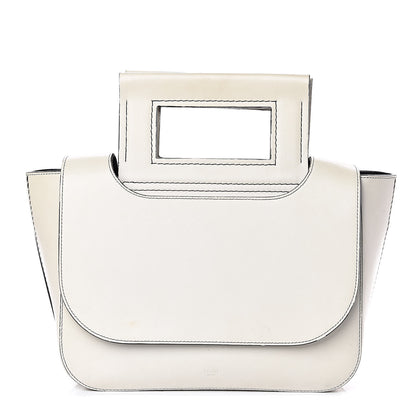 Celine Natural Calfskin Small Square With Pocket White 1 of 16