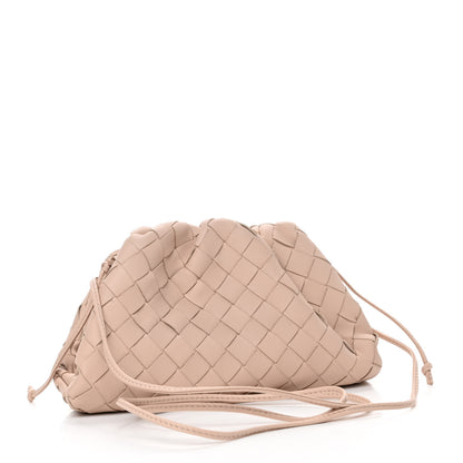 Bottega Veneta Nappa Intrecciato The Mini Pouch Almond 2 of 4