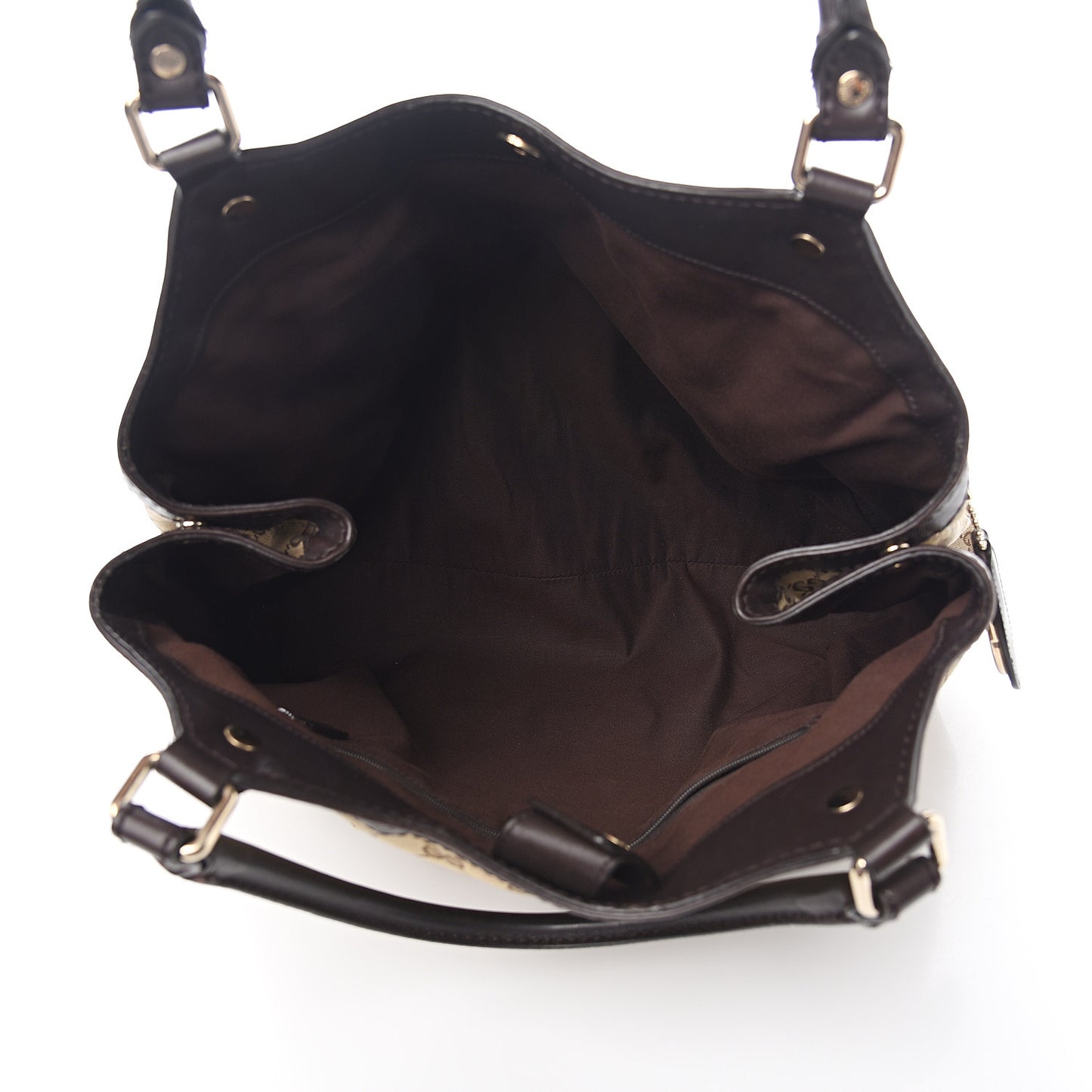 Monogram Large Sukey Tote Dark Brown