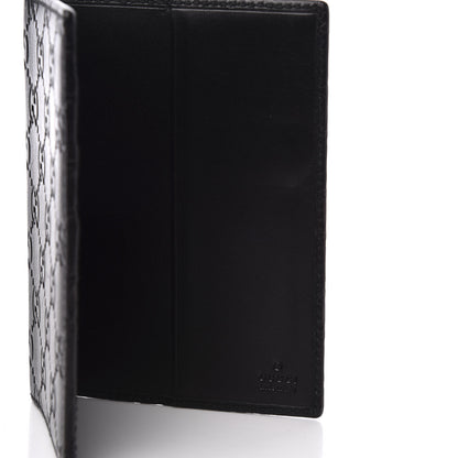 Gucci Guccissima Passport Case Black 3 of 7