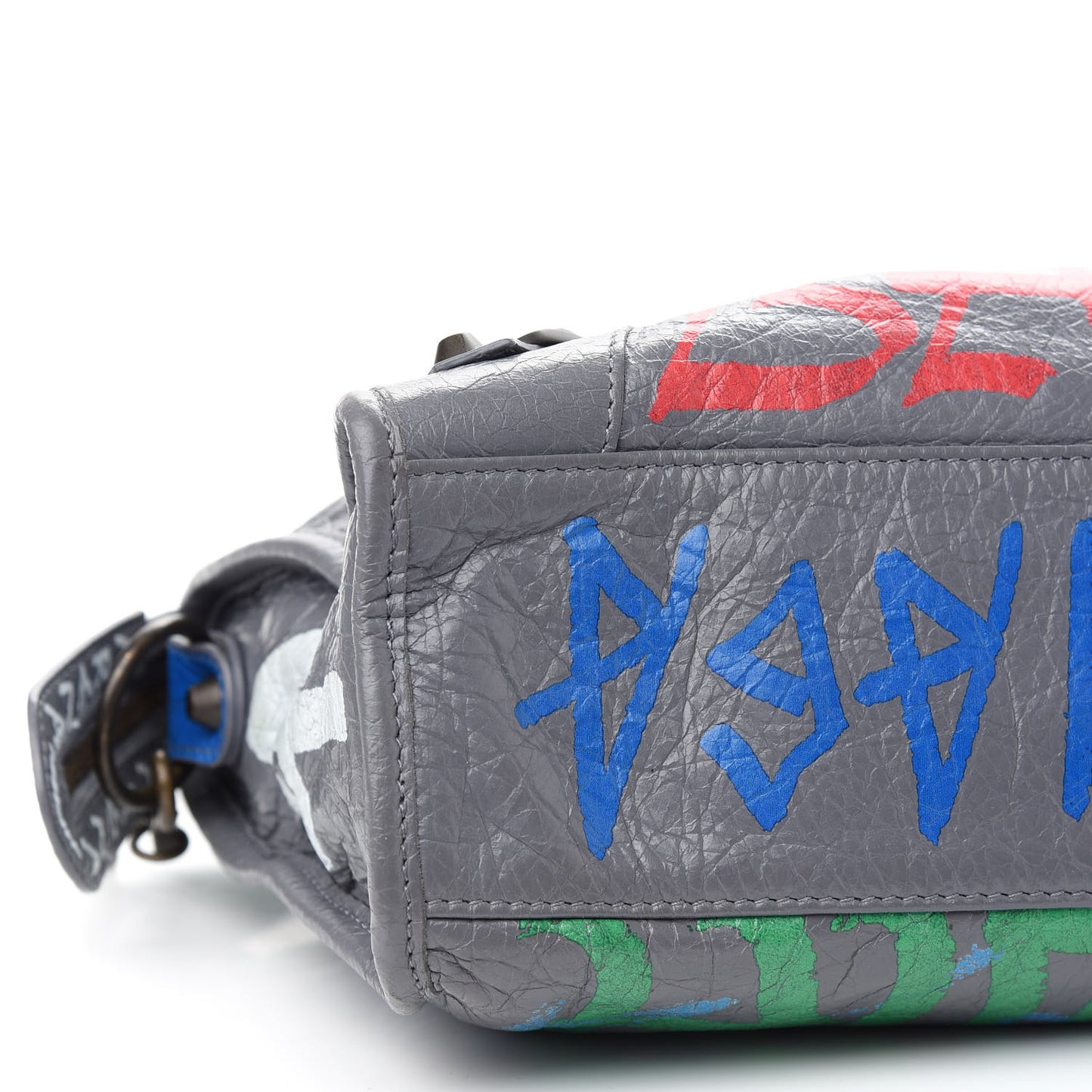 Agneau Graffiti All Over Classic Hardware S City Grey