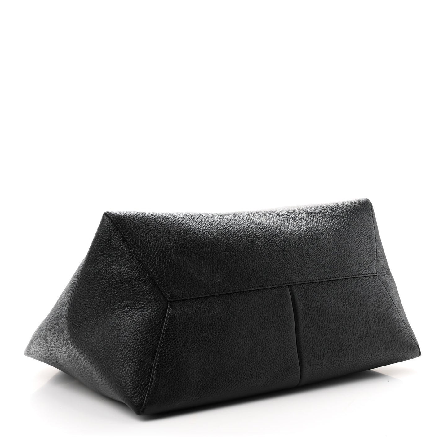 Grained Calfskin Medium The Sack Bag Black