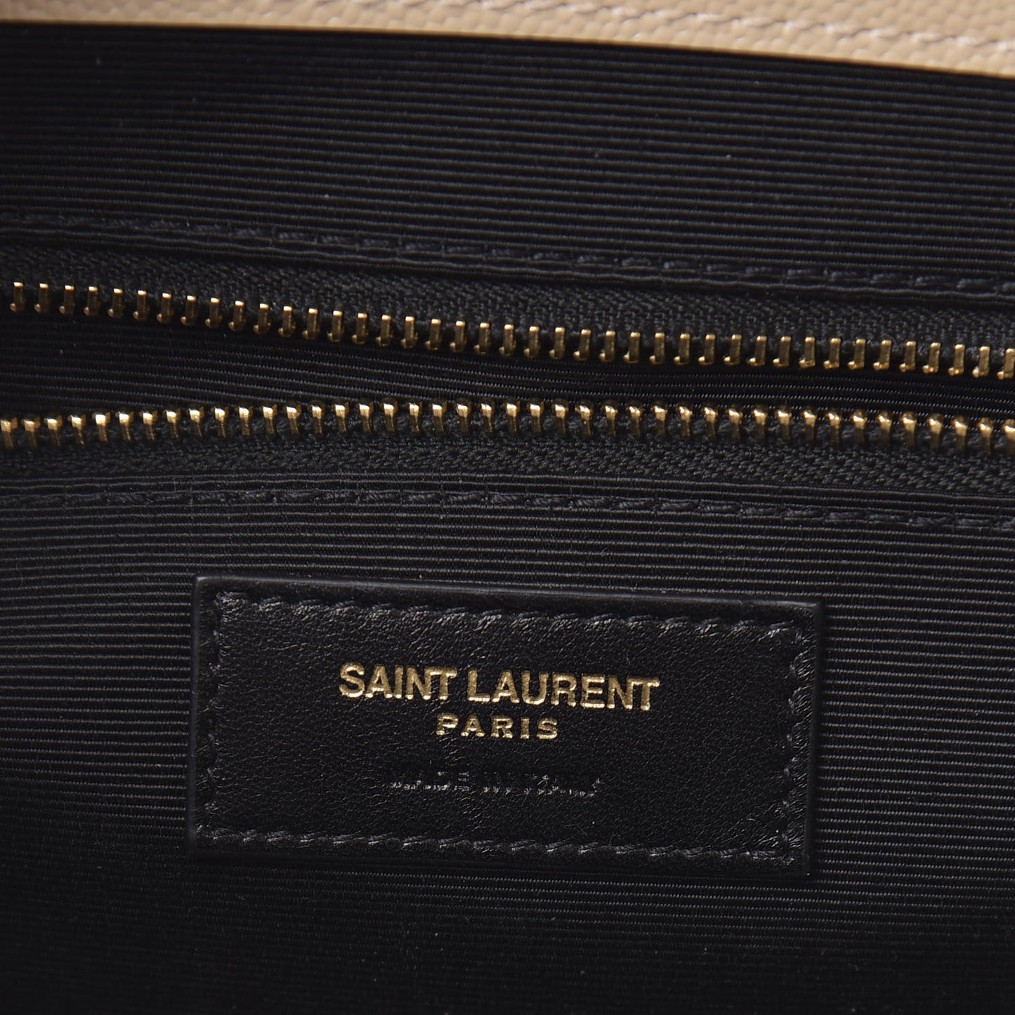 Grain De Poudre Matelasse Chevron Large Monogram Satchel Nude Powder