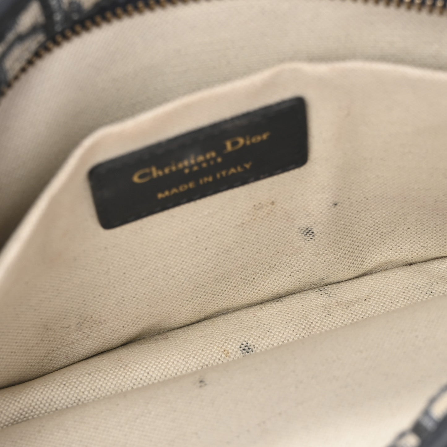 Oblique Diorquake Clutch Blue