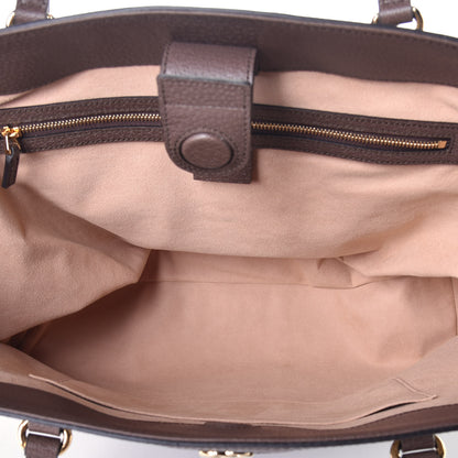 Gucci GG Supreme Monogram Medium Ophidia Shopping Tote Brown 5 of 8