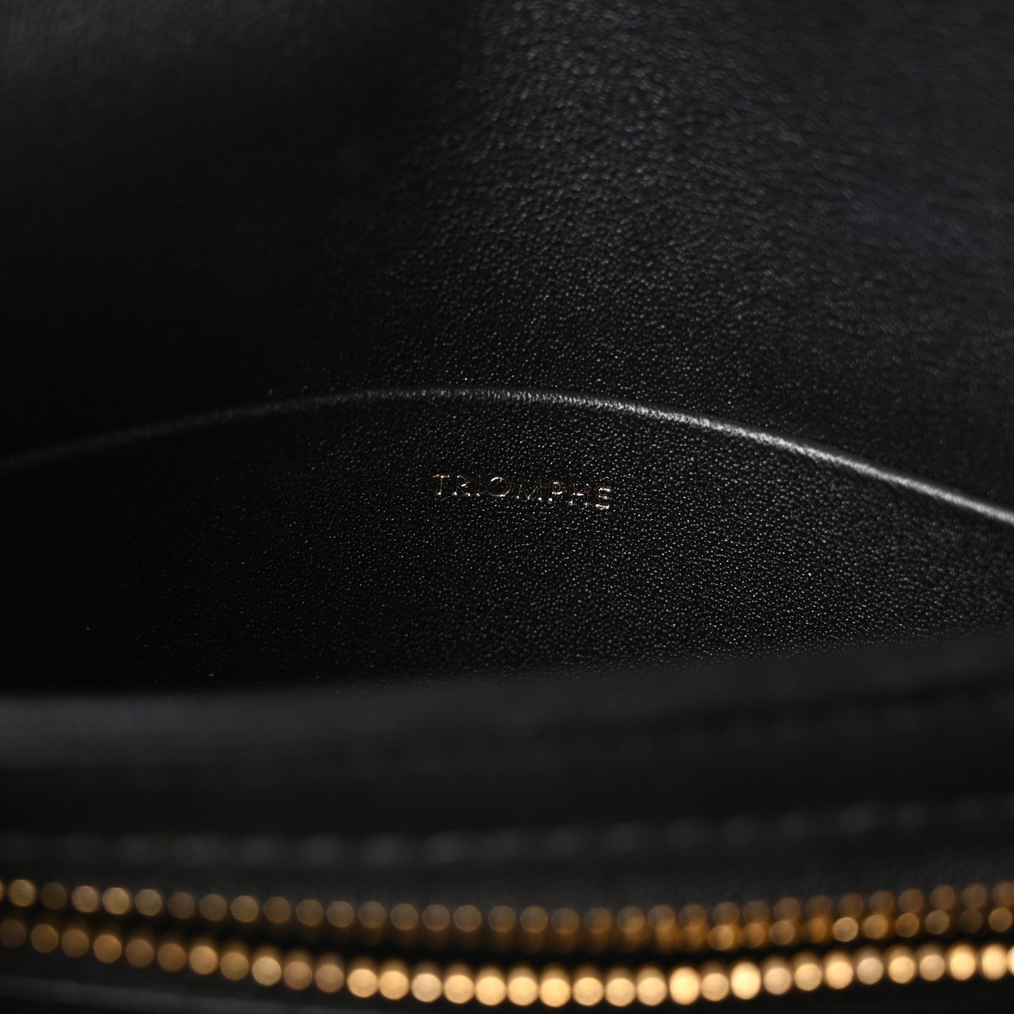 Shiny Calfskin Teen Besace Black