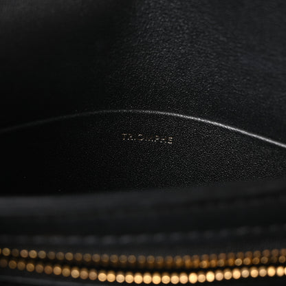 Celine Shiny Calfskin Teen Besace Black 7 of 10