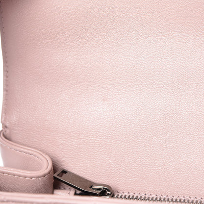 Saint Laurent Sheepskin Matelasse Chevron Monogram Medium College Bag Fard 12 of 13