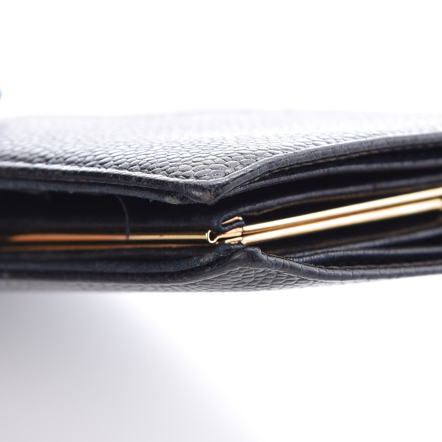 Caviar Timeless CC French Wallet Black