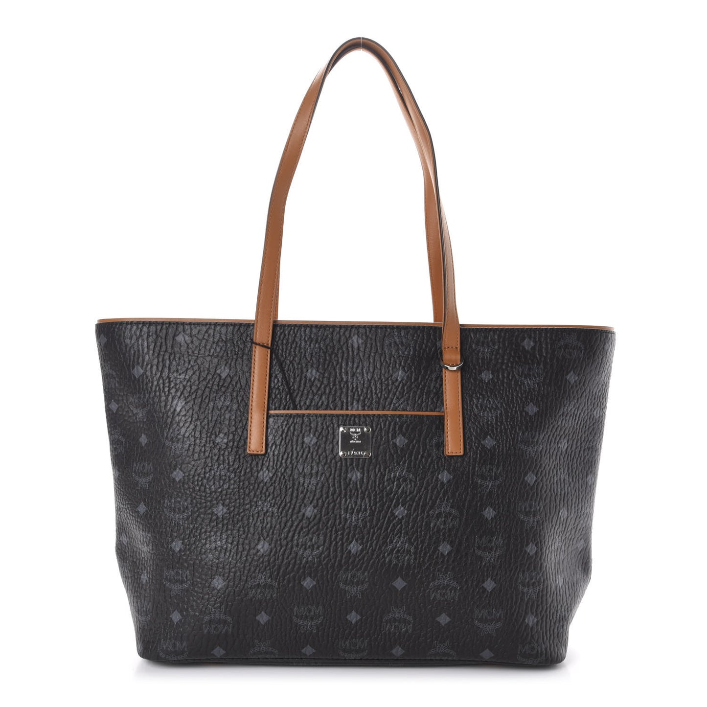 Visetos Medium Anya Shopper Tote Black