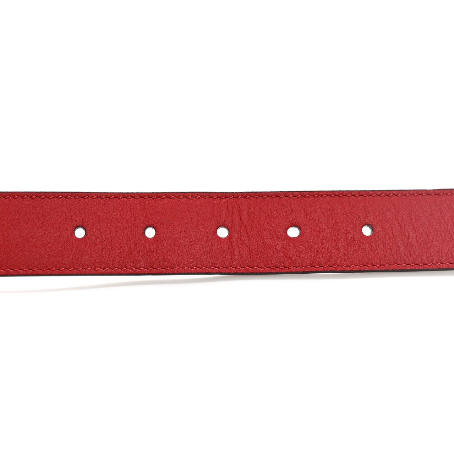 Moon Calfskin Crystal Dionysus 30mm Belt 100 40 Red