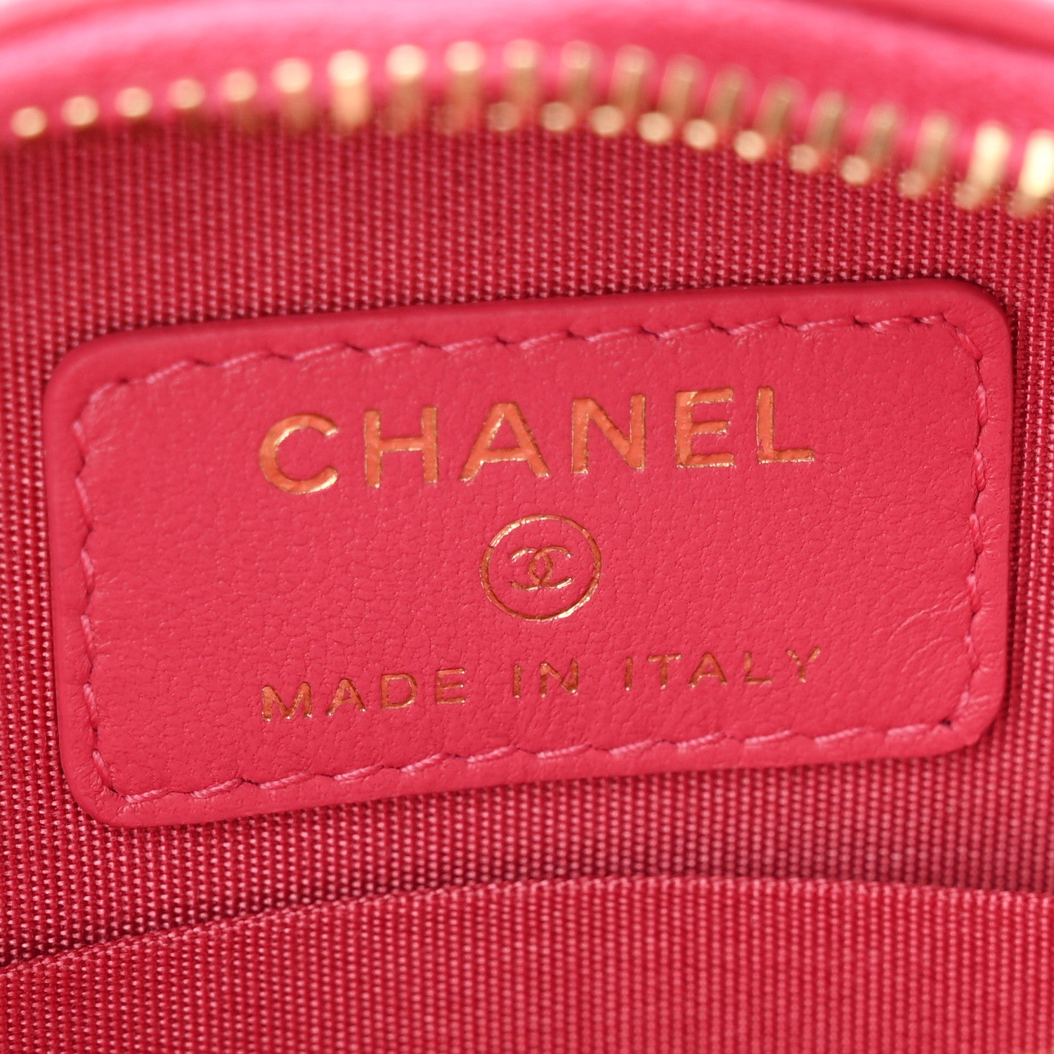 Chanel Lambskin Quilted All About Chanel Round Clutch With Chain Pink 6 of 11