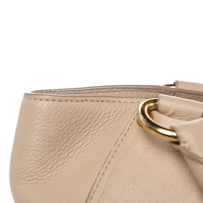 Prada Vitello Daino Pushlock Tote Sughero 19 of 24