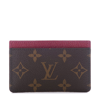 Louis Vuitton Monogram Card Holder Fuchsia 1 of 8