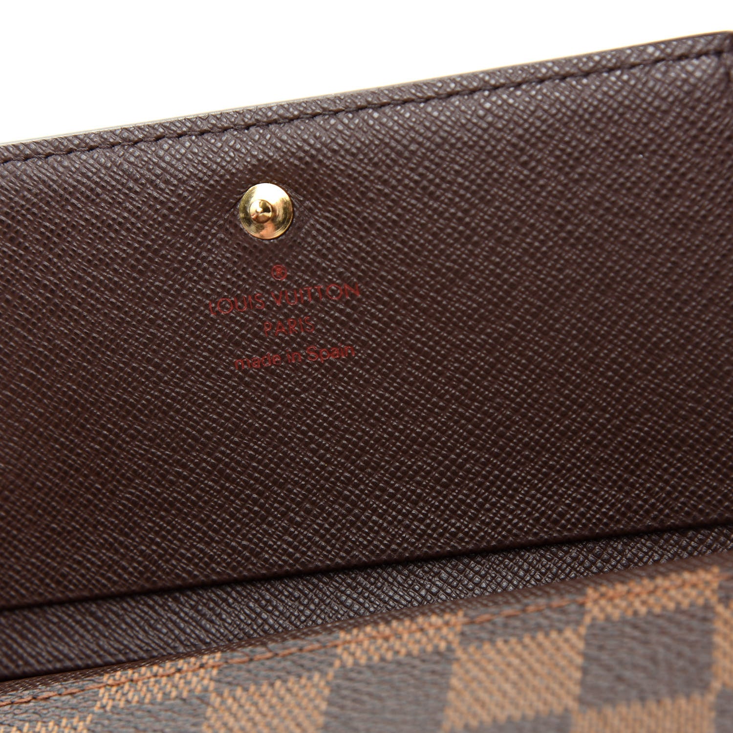 Louis Vuitton Damier Ebene Porte-Monnaie Billets Tresor Wallet 6 of 7