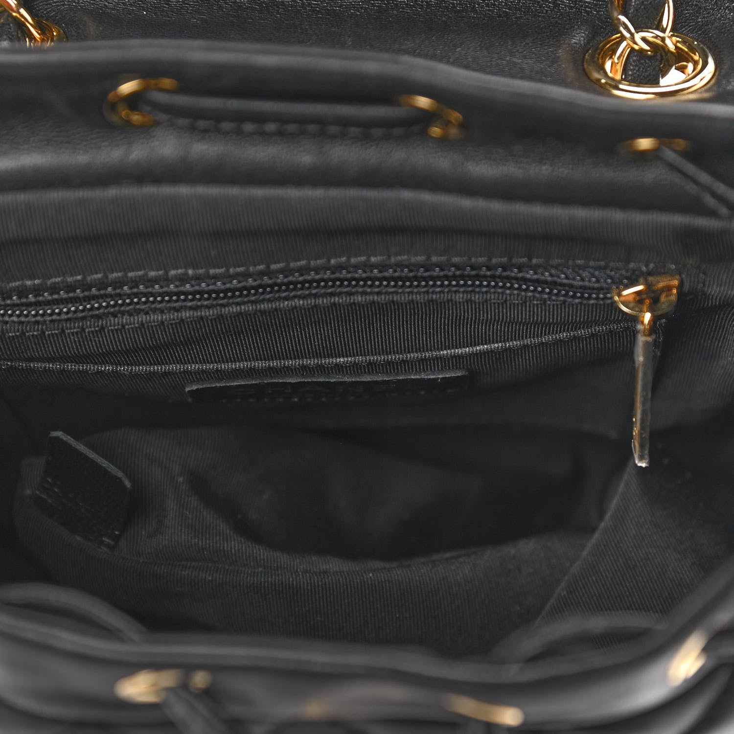 Chanel Lambskin Quilted Mini Urban Spirit Backpack Black 11 of 16