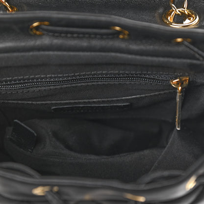 Chanel Lambskin Quilted Mini Urban Spirit Backpack Black 11 of 16