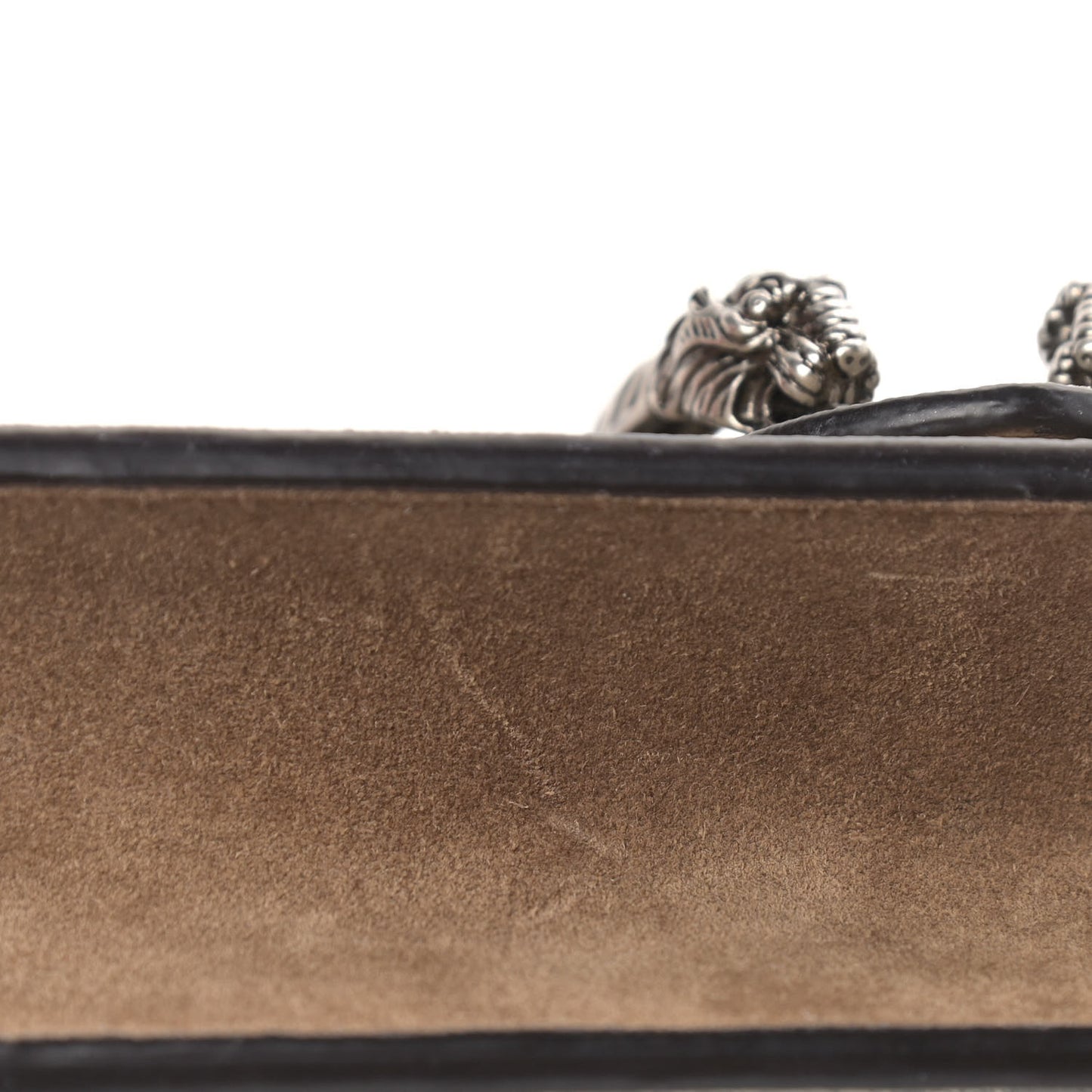 GG Supreme Monogram Super Mini Dionysus Shoulder Bag Taupe