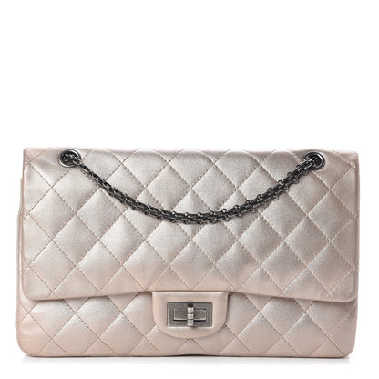 Chanel Metallic Calfskin Quilted 2.55 Reissue 227 Flap Gold 1 of 11