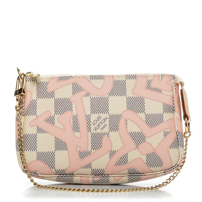Louis Vuitton Damier Azur Tahitienne Mini Pochette Accessories 1 of 7